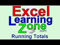 Microsoft Excel 2007 Tutorial - Running Totals - Relative v. Absolute References