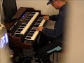 TX5 Organ over 78 - Fast Blues Rock Backing Track in E