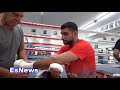 Boxing Superstar Amir Khan Less Than 4 Weeks Out From Fight night EsNews Boxing