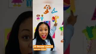 Crafts for Kids - 15 second crafts with Ms. Monica