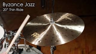 Meinl Cymbals B20JTR Byzance 20" Jazz Thin Ride Cymbal