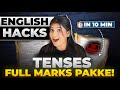 TENSES Short Trick Class 10 English😎 Error/Correction Most Expected Questions🔥One shot Revision✅