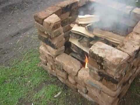 Маленький мангал из камня