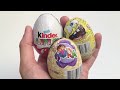 2 SpongeBob and Dora The Explorer Kinder Surprise Chocolate Eggs Unwrapping - Lababymusica