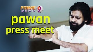 Janasena Pawan Kalyan Press Meet Over 2019 Poll Results | Prime9 News