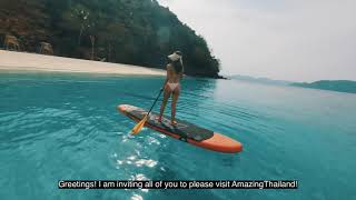 "You made me found a happy me. Amazing Thailand"