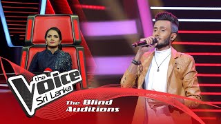 Isuru Deshan - Amritha  Blind Auditions | The Voice Sri Lanka