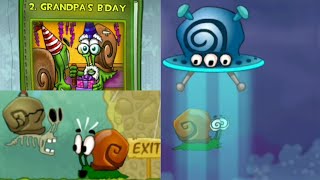 Snail Bob 1 Ep2 Grandpas Birthday All Levels 1-20 New Update 2022 Android Gameplay