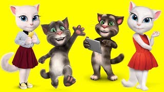 My Talking Tom And Talking Angela Great Makeover - Funny Little Angela And Small Tom For Children