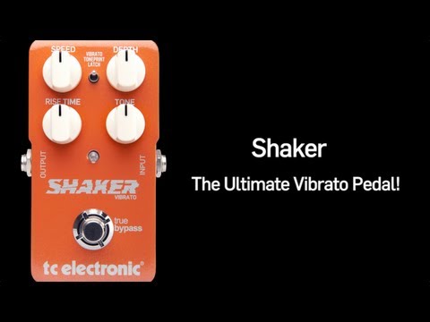 TC Electronic Shaker Vibrato Guitar Pedal