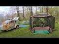 CLAM QUICKSET SKY! BEST SHELTER for Teardrop Trailer RV