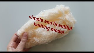 Tunus İşi Yelek Modeli Tunisian Vest Model Suble
