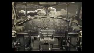 B-17 Bomber Sound for Sleeping : 2 Hour Long Prop Airplane Audio