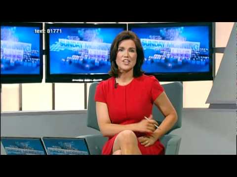 Susanna Reid Shiny legs and Heels