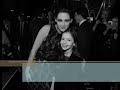 Kristen Stewart and Mackenzie Foy at the premiere of Breaking Dawn