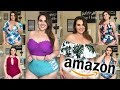AMAZON Plus Size Swimsuit TRY-ON HAUL | Sarah Rae Vargas