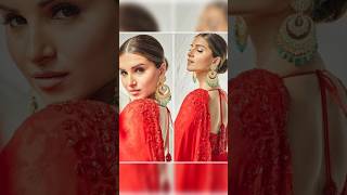 Red Saree Look Tara Sutaria Saree Look
