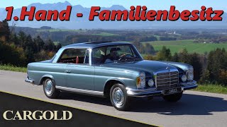 Mercedes 280 Se Coupé, 1970, In Sehr Gutem Originalzustand Aus 1. Hand Familienbesitz!