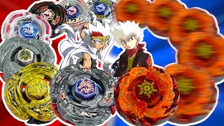 Sol Blaze V145As Vs All L-Drago Beys Helios Vs Ryuga ソルブレイズV145As Beyblade Metal Masters