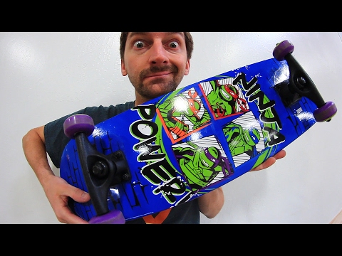 WILL THE K-MART NINJA TURTLES BOARD BREAK?!