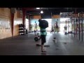 CrossFit Lift-Off 2015 Heath Sharp 295 Clean and Jerk