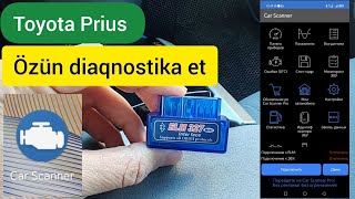 ELM 327 | Toyota Prius Diaqnostika | başlayanlar üçün addım-addım təlimat