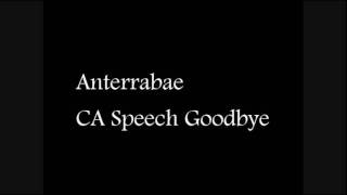 Watch Anterrabae Ca Speech Goodbye video