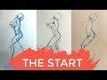 How to START A FIGURE DRAWING - making sense of the many methods