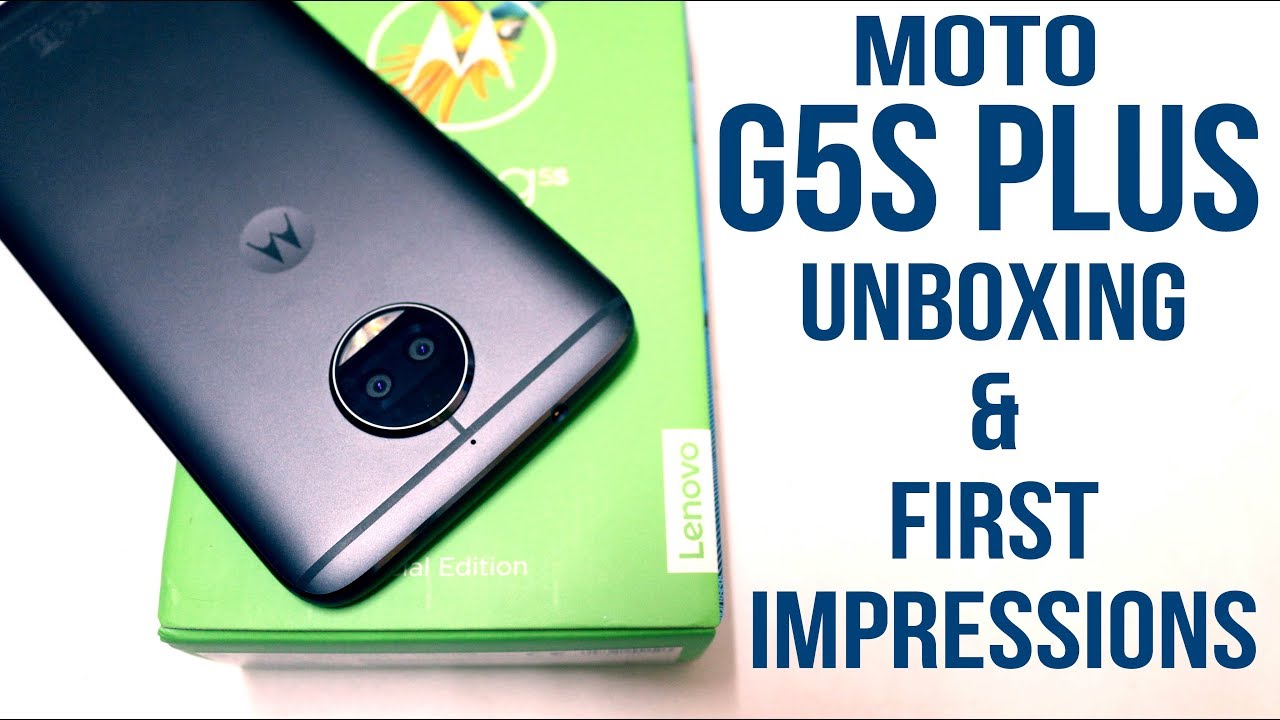 Unboxing completo del Moto G5S Plus
