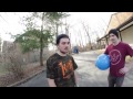 Skater Takes A Ball To The Face Mid Gap Ollie!