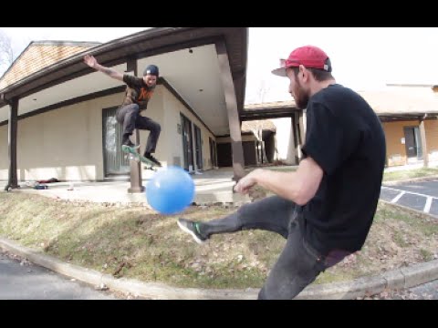 Skater Takes A Ball To The Face Mid Gap Ollie!