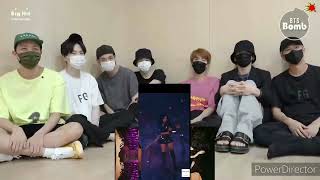 BTS Reaction 16 Shots - JISOO Fancam