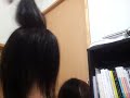 ロング ヘアー カット long hair cut ツイストスライドカット No.44