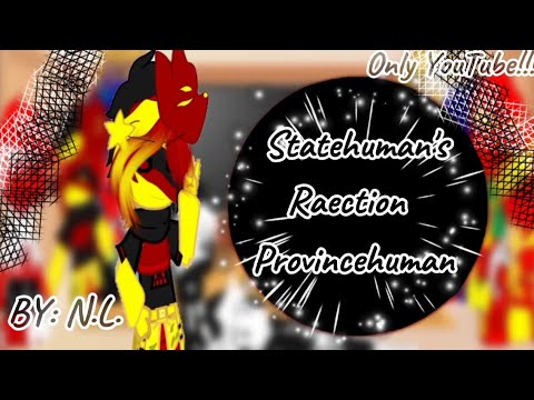 •Statehuman's Reaction Provincehuman~• || By: N.L || 1/? part ||AU||