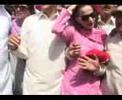 Sheri Rehman Boob Pressing with Yousuf Raza