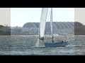 Beneteau Sense 50 in 20-30 knots Southern California
