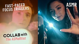 Asmr Fast-Paced Focus Triggers Collab With The Asmartist Follow The Light, Visuals, Hand Sounds