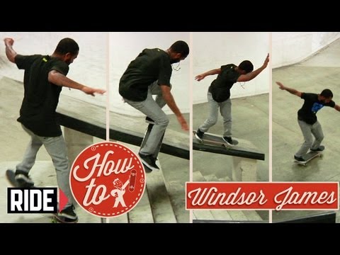 How-To Skateboarding: Half Cab Backside 50 50 with Windsor James