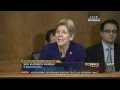 SENATOR ELIZABETH WARREN (D-MA) GRILLS CHAIRMAN OF THE FED BEN BERNANKE