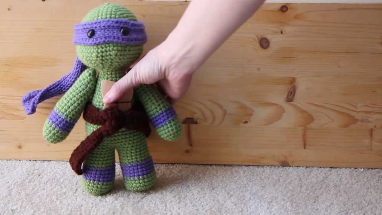 Donatello TMNT Amigurumi - YouTube
