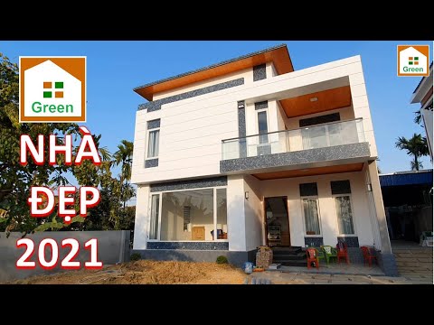 NHÀ ĐẸP 2021 Mẫu Biệt Thự 2 Tầng Hiện Đại Đẹp Tại Thủy Nguyên Hải Phòng 10mx10m 5 Phòng Ngủ