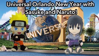 Anime Plush Adventures: Universal Orlando New Year with Sasuke and Naruto!