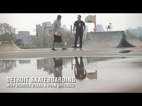 Detroit Skateboarding with Derrick Dykas and Ryan Sheckler