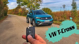 Unterwegs Im Vw Polo Suv - Der Neue Vw T-Cross 1.0 Tsi Life Pov Drive By Ubitestet
