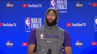Anthony Davis Press Conference Before Game 4 2020 Nba Finals
