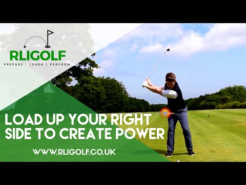 How To Load Up Your Right Side To Create Extra Power In Your Golf Swing
