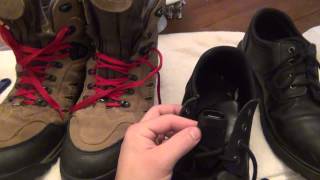 How To Attach Knives To Your Boots / Shoes