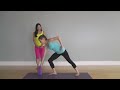 Hatha Yoga Asana Half Moon Pose (Ardha Chandrasana)