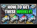 HOW TO GET THE WEEKLY SUPERCHARGER/CORE RE-PERK QUEST in Fortnite Save the World