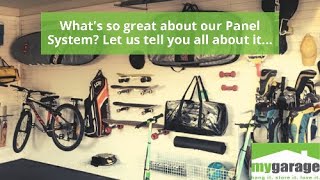 What's so great about our Panel Storage System for your garage wall?